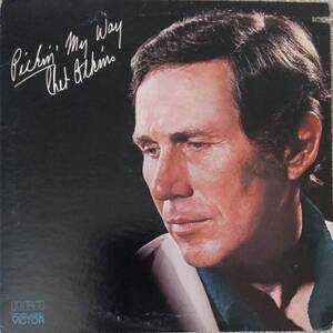 超音波洗浄済 US盤 Chet Atkins / PICKIN' MY WAY 　ギターの名手　アコースティックギター