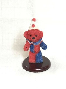 Art hand Auction Винтажный Питер Фэган, антикварный плюшевый мишка, клоун, миниатюрная коллекция/1995, разные товары ручной работы, животное, медведь, Медведь в целом