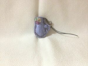  leather hand made light purple. flower attaching gloves strap mobile . purse back charm ① unused storage goods cord part . taking . change . necklace. top also 