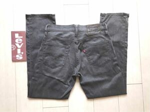 【即決】W30 リーバイス　levi's 04511-1394 スリムストレッチ　カラーパンツ　グレー灰色　トルコ製