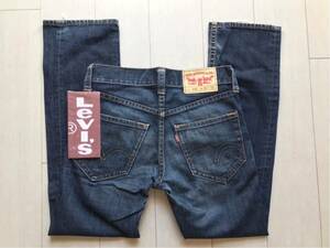 【即決】W31 リーバイス502 levi's ユーズドヒゲ加工　オレンジイエローステッチ　Ne:Classic ストレート　裾チェーンステッチ仕様