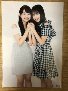 HKT48 清水梨央 馬場彩華 AKB48 じゃんけん大会 2018 公式ガイドブック 購入特典 生写真 SHOP特典 外付け