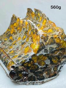 pala site meteorite pala site se Rico meteorite 560g 85x59x45mm stone iron meteorite .... beautiful 