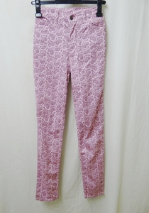 PICCADLLY Piccadilly new goods unused stretch pink peiz Lee 39 size 