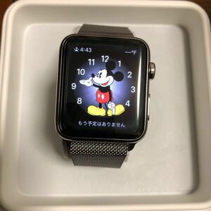 Apple Watch 1ステンレススチールミゼラブールバンド