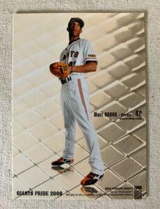 2009BBM card GIANTS PRIDE Mark *k Rune G094* Yomiuri Giants . person 