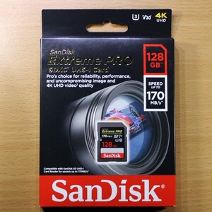 SanDisk SDXCカード 128GB / Extreme Pro / UHS-1 U3対応 / 4Kビデオ対応