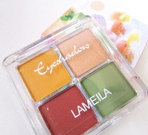 La mai la EYE SHADOW 4色 ミニパレット アイシャドウ 03 輸入品_画像1