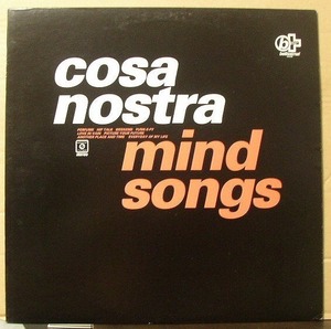 コーザ・ノストラ cosa nostra / mind songs/中古LP!! 商品管理番号：2403