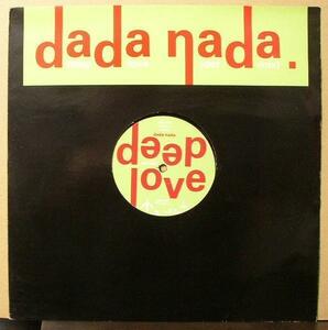 DADA NADA/DEEP LOVE/UK盤/中古12インチ!! 商品管理番号：25686