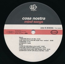 コーザ・ノストラ cosa nostra / mind songs/中古LP!! 商品管理番号：2403_画像3