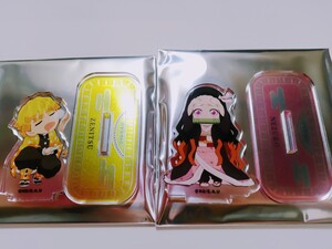 鬼滅の刃 無限列車編ランダムアクリルマスコット 善逸&禰豆子