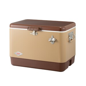 コールマン 54QTスチールベルトクーラー バターナッツ スチベル 限定色 Coleman 未使用品