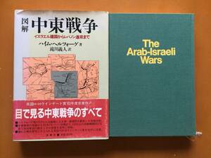 ★ハイム・ヘルツォーグ「図解中東戦争　イスラエル建国からレバノン進攻まで」★原書房★1985年初版★箱、帯、カバー★状態良