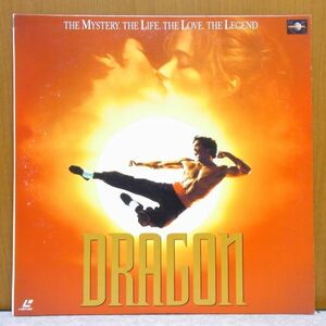 * Dragon blues * Lee monogatari 2 sheets set movie laser disk LD *