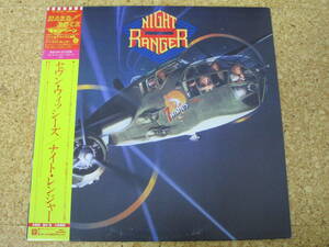 ◎Night Ranger　ナイト・レンジャー★7 Wishes/日本ＬＰ盤☆帯、シート
