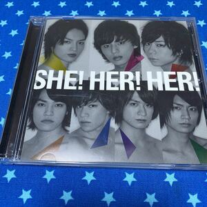 【Kis-My-Ft2】SHE! HER! HER! キスマイSHOP盤 CD ショップ　＊同梱可＊