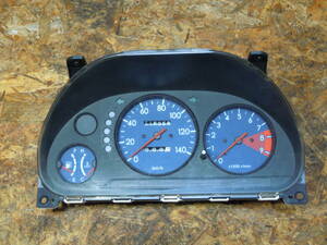 スバル プレオ RS リミテッド RA2 C型 EN07 SC 純正 CVT用 スピードメーター タコメーター 116,058㎞ 検) RA1 等 (おまけ 配線カット付き)