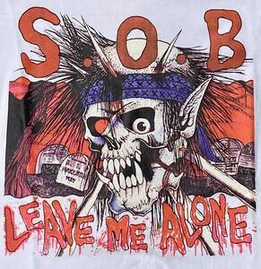 SOB S.O.B Tシャツ PUNK パンク ハードコア ジャパコア ノイズ KURO GISM GAUZE OUTO GHOUL LIPCREAM ディスクローズ デスサイド レア廃盤