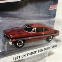 GreenLightグリーンライト/'71 Chevyシボレー Novaノバ Yenkoイエンコ Deuceデュース 1/64_画像1