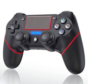 PS4コントローラー 無線 ワイヤレスコントローラー 1000maH大容量電池 振動機能