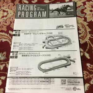 JRAレーシングプログラム2021.9.12(日)産経賞セントウルステークス(GⅡ)、京成杯オータムハンデキャップ(GⅢ)
