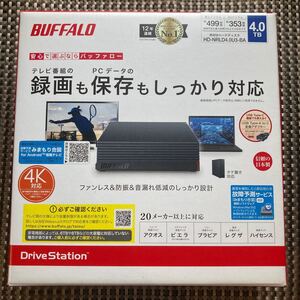外付けハードディスク HD-NRLD4.0U3-BA