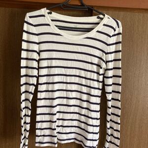 長袖カットソー ボーダーカットソー GAP