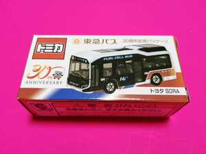 特注　トミカ　東急バス　新品未開封　トヨタ　SORA　バス　30周年記念　トミカ　バス