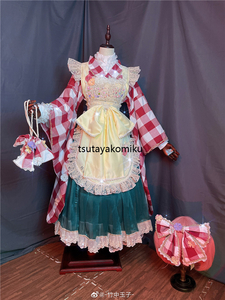 Высококачественный новый проект Touhou Project Honai Kosuzu Maid Clothing Cosplay Costume Shoes Wind и парики продаются отдельно