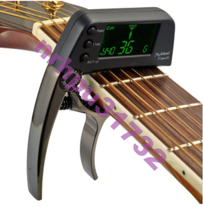 ★安心の高評価５３１★アコースティックギターカポ クイックチェンジキー ギターカポチューナー エレキギター ベース ウクレレ Mz1455