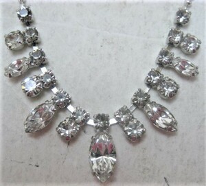 [ Tokyo . middle pawnshop .. san ] accessory necklace rhinestone attaching 36~41cm