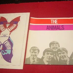 【稀少】パンフ アニマルズ 2種セット 1965年 1968年 来日公演 エリック・バードン アンディ・サマーズ ANIMALS ヴィンテージの画像1