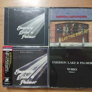 ★Emerson, Lake & Palmer ELP EL&P ★Welcome Back My Friends To The Show That Never Ends★works volume one 等★2CD*4★中古店購入品