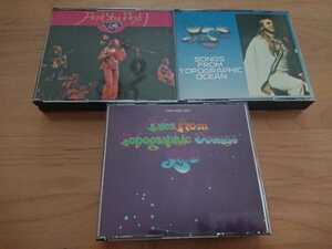 ★イエス YES ★Songs from Topographic Oceans ★And You and I等 ★2CD×3 ★中古品★中古CD店購入品