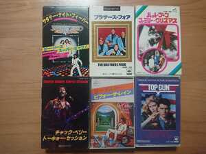 ★サタデーナイトフィーバー Saturday Night Fever ビー・ジーズ Bee Gees 紙ケース等 ★6カセットテープ ★中古品