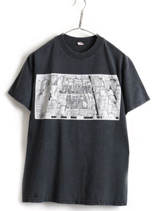 人気 黒 ■ BLINK ブリンク 182 両面 2011 ツアー プリント 半袖 Tシャツ ( メンズ M 程) 古着 バンドT ツアーT プリントT バンT ロックT