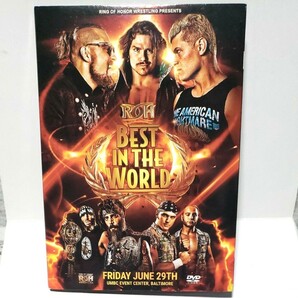 プロレスDVD ROH 「BEST IN THE WORLD 2018」　新日本プロレス　スターダム