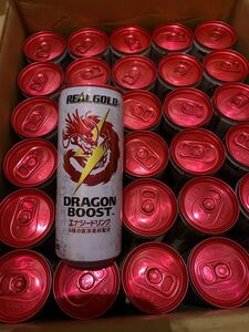 リアルゴールド ドラゴンブースト 250M缶(1ケース) 250ml 30本 送料無料 ギフト コカコーラ エナジードリンク