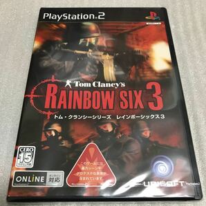 新品未開封 レインボーシックス3 トムクランシーシリーズ PS2 ユービーアイソフト