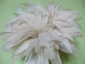  handicrafts feather 100ps.@ and more bargain!!! cook feather W. L artificial flower attire 