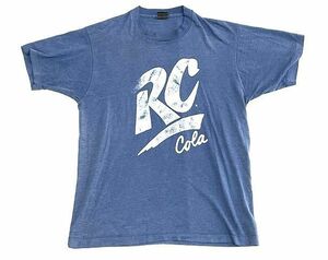 90's 米国製 SCREEN STARS BEST スクリーンスターズ Tシャツ RC COLA ローヤルクラウンコーラ サイズL [tal-0163]