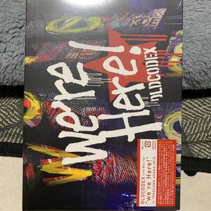 未使用　Blu-ray OLDCODEX / Live Blu-ray we're Here! in YOKOHAMA ARENA 2018