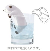 【即納】ねむねむアニマルズ 加湿器 ふちねむ加湿器 コタロウ 88004-44 気化式 電源不要 陶器 素焼き イヌ 犬 柴犬_画像5