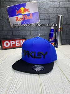 数量限定！送料無料！タグ付新品 オークリー タイフーン キャップ　Oakley Typhoon Cap ブルー 帽子