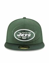 NEW ERA ニューエラ NFL New York Jets ニューヨーク ジェッツ Side Line キャップ Size 7 1/2_画像2