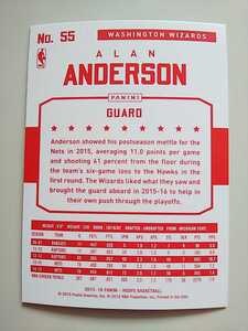 15/16 Hoops Red Back Alan Anderson