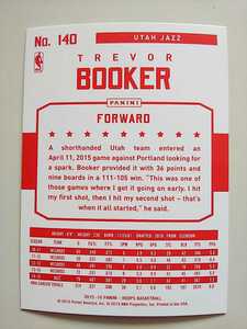 15/16 Hoops Red Back Trevor Booker