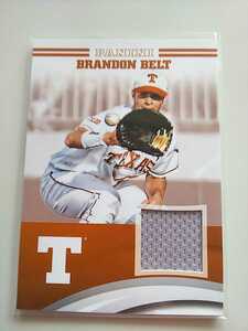 2016 Panini University of Texas Brandon Belt ジャージカード