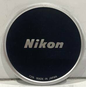 210911A☆ Nikon メタルレンズキャップ ネジ径φ72mm ♪配送方法＝ヤフネコ!ネコポス♪